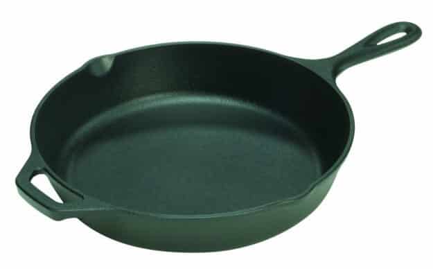 Lodge Cast Iron Skillet: Healthiest Cooking Pans - Cast Iron - Safe Cookware - Livingthenourishedlife.com