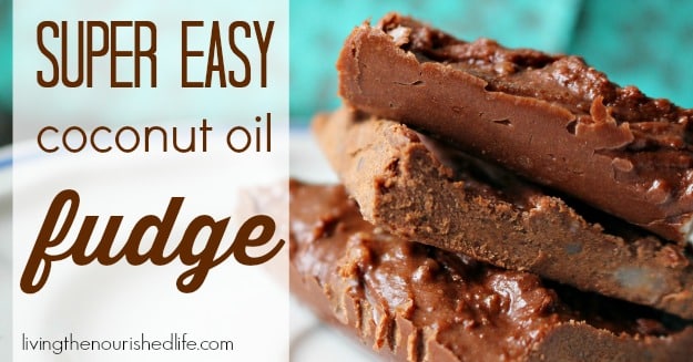 Super Easy Coconut Oil Fudge Recipe