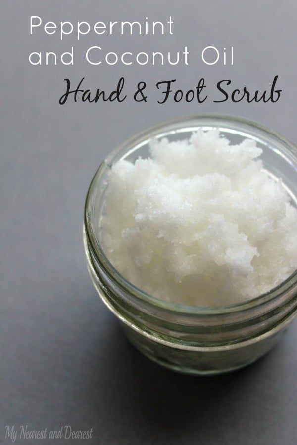 Coconut Oil for Skin: Hand and Foot Scrub