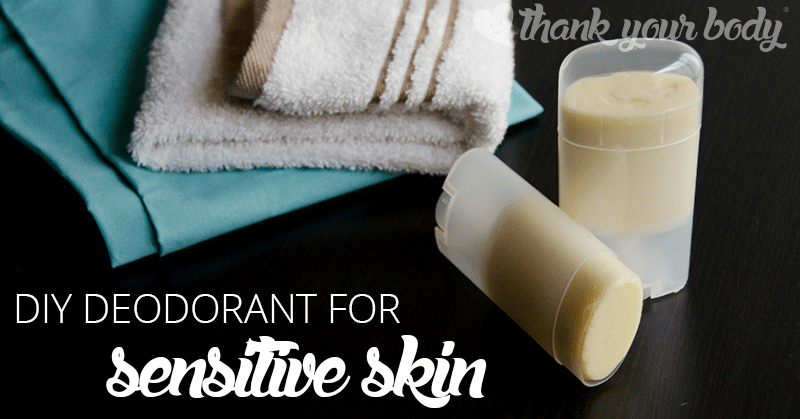 Coconut Oil Skincare Recipes: Deodorant for Sensitive Skin