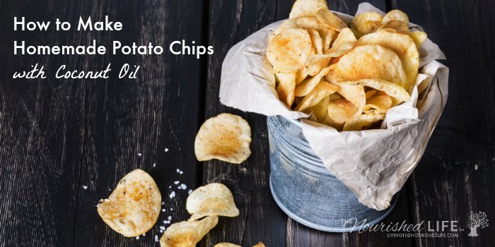 How to Make Homemade Potato Chips with Coconut Oil