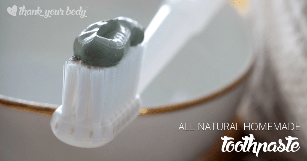 How to Make Toothpaste: toothpaste on a white toothbrush