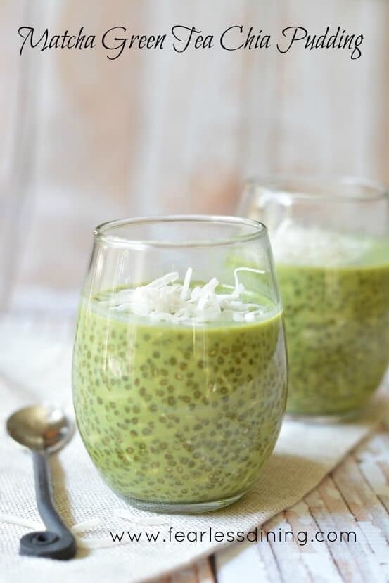 37 Awesome Matcha Green Tea Recipes: Matcha Green Tea Chia Pudding
