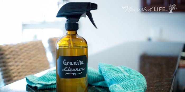 Natural DIY Cleaning Recipes: Granite Counter Cleaner Recipe