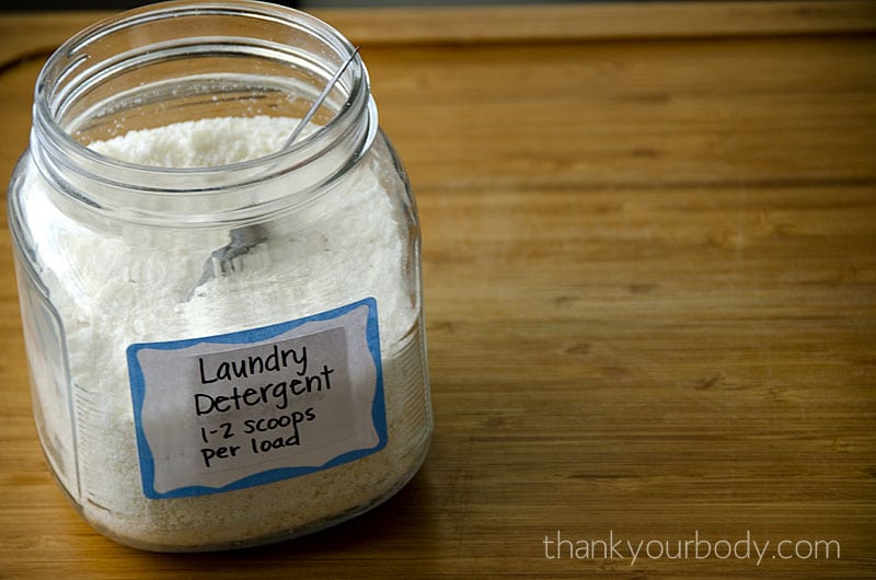 Natural DIY Cleaning Recipes: Homemade Laundry Detergent