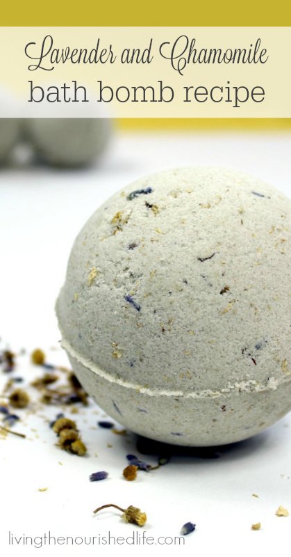 Lavender and Chamomile Bath Bomb Recipe