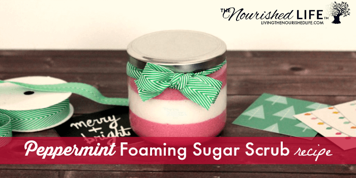 Peppermint Foaming Sugar Scrub Recipe 