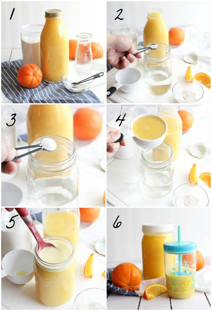 Homemade "Pedialyte" Electrolyte Drink w/ Orange Juice ...