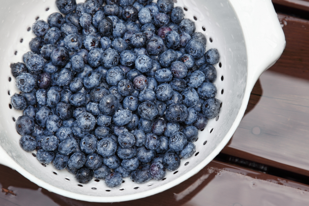 HOW TO clean BLUEBERRIES