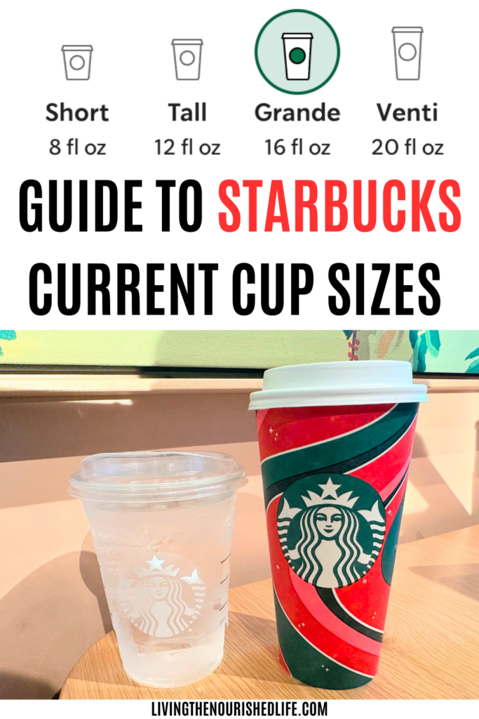 Starbucks Cup Sizes Explained so you never look like a goose again!